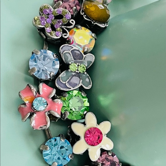 Vintage charm linked bracelet - Picture 8 of 12